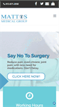Mobile Screenshot of mattosmedicalgroup.com
